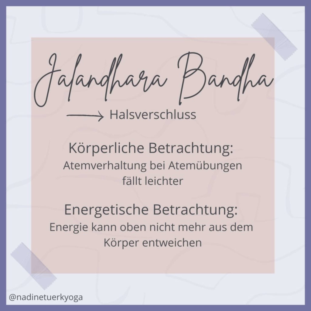 Definition jalandhara bandha